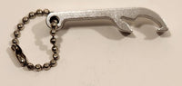 Vintage Fitzgeralds SM Casino Hotel Metal Bottle Opener Fob Keychain Ring