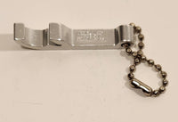 Vintage Fitzgeralds SM Casino Hotel Metal Bottle Opener Fob Keychain Ring