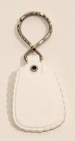 Arnstein Ind. Equip John Deer Payge No. 112 White Plastic Fob Keychain Ring