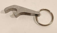 Vintage Lakeside Hotel Faust Alberta Metal Bottle Opener Fob Keychain Ring