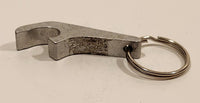 Vintage Lakeside Hotel Faust Alberta Metal Bottle Opener Fob Keychain Ring