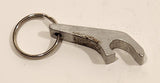 Vintage Lakeside Hotel Faust Alberta Metal Bottle Opener Fob Keychain Ring