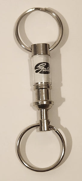 Gates Corporation Automotive Parts Metal Fob Keychain Ring