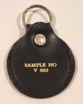 Vintage Salesman Sample No. V 863 Leather Fob Keychain Ring