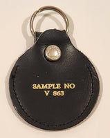 Vintage Salesman Sample No. V 863 Leather Fob Keychain Ring