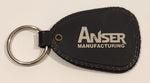 Anser Manufacturing Black Plastic Fob Keychain Ring