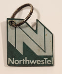 NorthwesTel GTD-5 Telephone Exchange Dedication Whitehorse Green Rubber Fob Keychain Ring