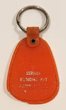 Honda Brooks Motor Sports Sales & service Yamaha & Service Medicine Hat Orange Plastic Fob Keychain Ring