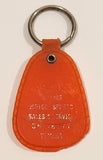 Honda Brooks Motor Sports Sales & service Yamaha & Service Medicine Hat Orange Plastic Fob Keychain Ring