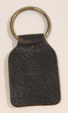 Bluelake Ventures Inc. Compliments Of Ralph Barrett Whitehorse Yukon Black Leather Fob Keychain Ring
