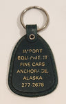 Import Equipment Fine Cars Anchorage Alaska A Satisfied Customer Is Our Best Salesman Dark Green Plastic Fob Keychain Ring