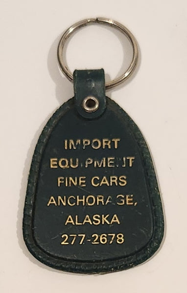 Import Equipment Fine Cars Anchorage Alaska A Satisfied Customer Is Our Best Salesman Dark Green Plastic Fob Keychain Ring