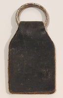 Compliments Dave Reid Trucking "General Trucking" Wildwood Alberta Black Leather Fob Keychain Ring