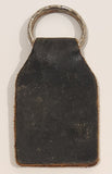 Compliments Dave Reid Trucking "General Trucking" Wildwood Alberta Black Leather Fob Keychain Ring