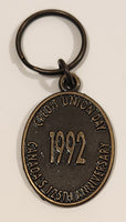 1992 Credit Union Day Canada's 125th Anniversary Metal Fob Keychain Ring