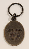 1992 Credit Union Day Canada's 125th Anniversary Metal Fob Keychain Ring
