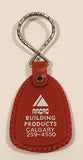 Aacro Building Products Calgary Red Plastic Fob Keychain Ring