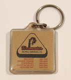 Firemaster Oilfield Services Ltd. Red Deer Grand Prairie Kindersley Drayton Valley Medicine Hat Alberta Acrylic Fob Keychain Ring