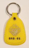 Mel's Gen Repair Trailer Hitches Regina Saskatchewan Yellow Plastic Fob Keychain Ring