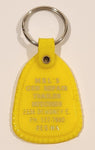 Mel's Gen Repair Trailer Hitches Regina Saskatchewan Yellow Plastic Fob Keychain Ring
