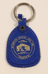 Wildwood School 1912-1987 Reunion 87 Blue Plastic Fob Keychain Ring