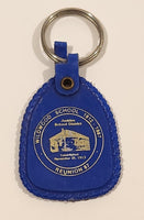 Wildwood School 1912-1987 Reunion 87 Blue Plastic Fob Keychain Ring