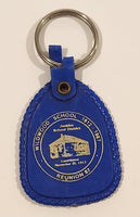 Wildwood School 1912-1987 Reunion 87 Blue Plastic Fob Keychain Ring