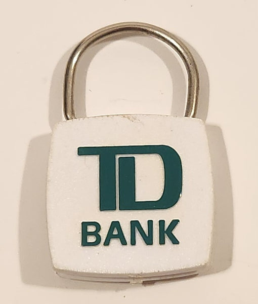 TD Toronto Dominion Bank Plastic Fob Keychain Key Holder