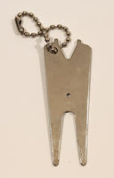 Air-Vac Brake Ltd. Metal Fob Keychain Golf Divot Tool
