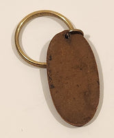 Barkerville B.C. Dogwood Flower Themed Copper Metal Fob Keychain Key Ring