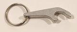 Vintage Alberta Hotel Lloydminster Alberta Metal Bottle Opener Fob Keychain Ring