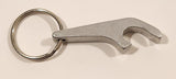 Vintage Alberta Hotel Lloydminster Alberta Metal Bottle Opener Fob Keychain Ring