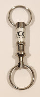 Reyco Industries Metal Fob Keychain Ring