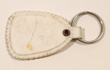 Vintage Alberta Treasury Branches Mastercard White Plastic Fob Keychain