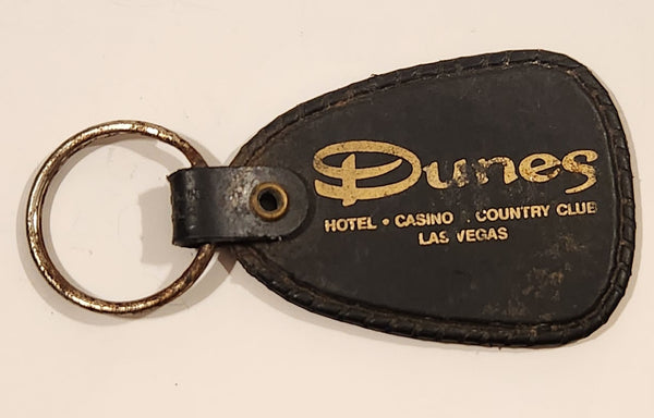 Dunes Hotel Casino Country Club Las Vegas Nevada Plastic Fob Keychain Key Ring