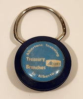 Alberta Treasury Branches Albertans Investing In Alberta Plastic Fob Keychain Key Ring