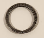 Antique The Great West-Life Assurance Co. Head Office Winnipeg Manitoba Metal Key Ring