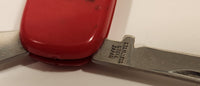 Kami Kamloops B.C. Red Knife Multi Tool Keychain Key Ring