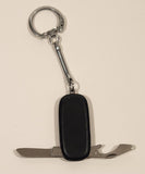 Black Knife Multi Tool Keychain Key Ring