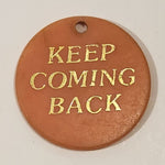 Narcotics Anonymous Keep Coming Back We Care Peach Colored Plastic Token Tag