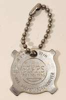 Vintage Sears Robuck And Co. Craftsman The Greatest Name In Tools Metal 4-Way Pocket Screwdriver Keychain Charm