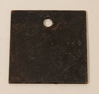 Vintage 126 Metal ID Tag