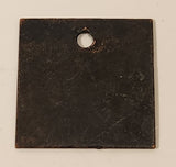 Vintage 126 Metal ID Tag