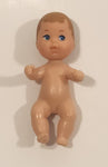 Vintage 1973, 1985 Mattel Barbie Baby Krissy 2 3/4" Plastic Toy Doll with Rubber Head