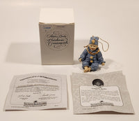1993 Ashton Drake Heirloom Ornaments Jason in Blue Clown Suit Porcelain Figurine by Yolanda Bello