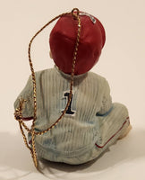 1993 Ashton Drake Heirloom Ornaments Michael in Baseball Uniform Porcelain Figurine by Yolanda Bello