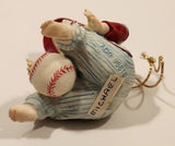 1993 Ashton Drake Heirloom Ornaments Michael in Baseball Uniform Porcelain Figurine by Yolanda Bello