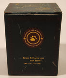 2001 Boyds Bear & Friends The Bearstone Collection Halloween Tabitha's Ride Batty Flight Resin Snow Globe #393006