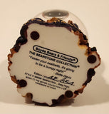 2001 Boyds Bear & Friends The Bearstone Collection Halloween Tabitha's Ride Batty Flight Resin Snow Globe #393006