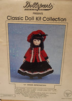 Dollspart Classic Doll Kit Collection 16" Steiner Reproduction Porcelain Doll New in Box